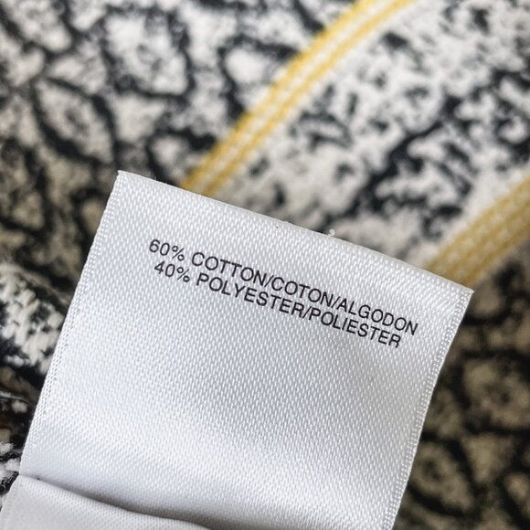 Kasper Petite Black and White Textured Geometric Blazer Jacquard Jacket NWT - Picture 7 of 10